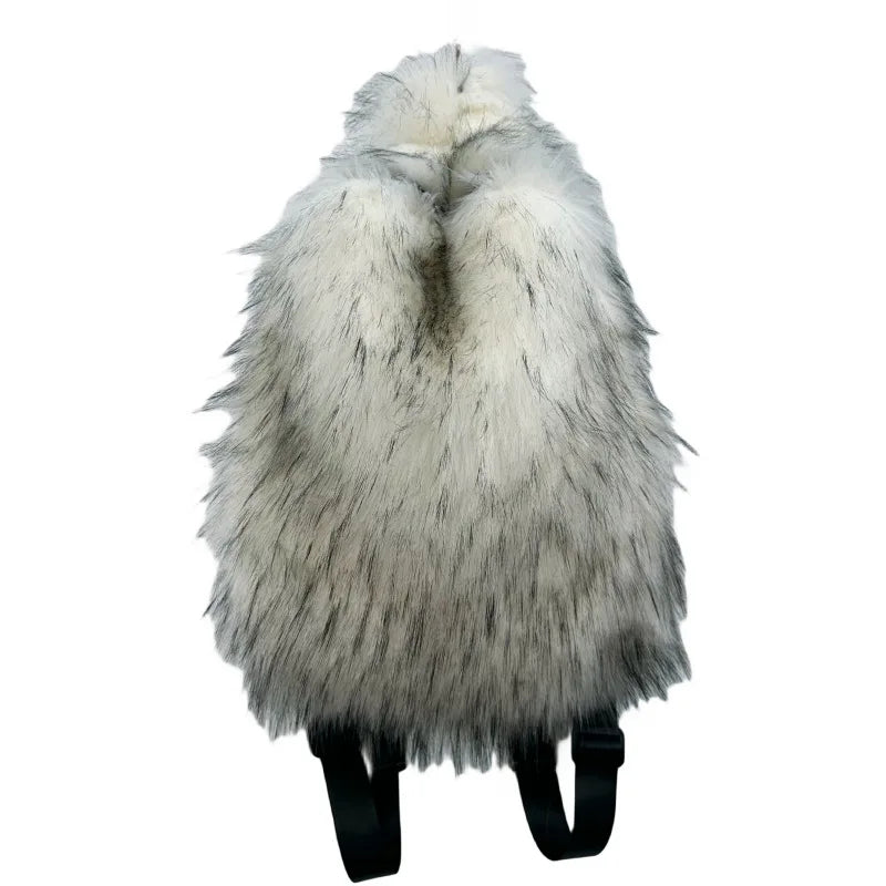 Y2K Fur Backpack