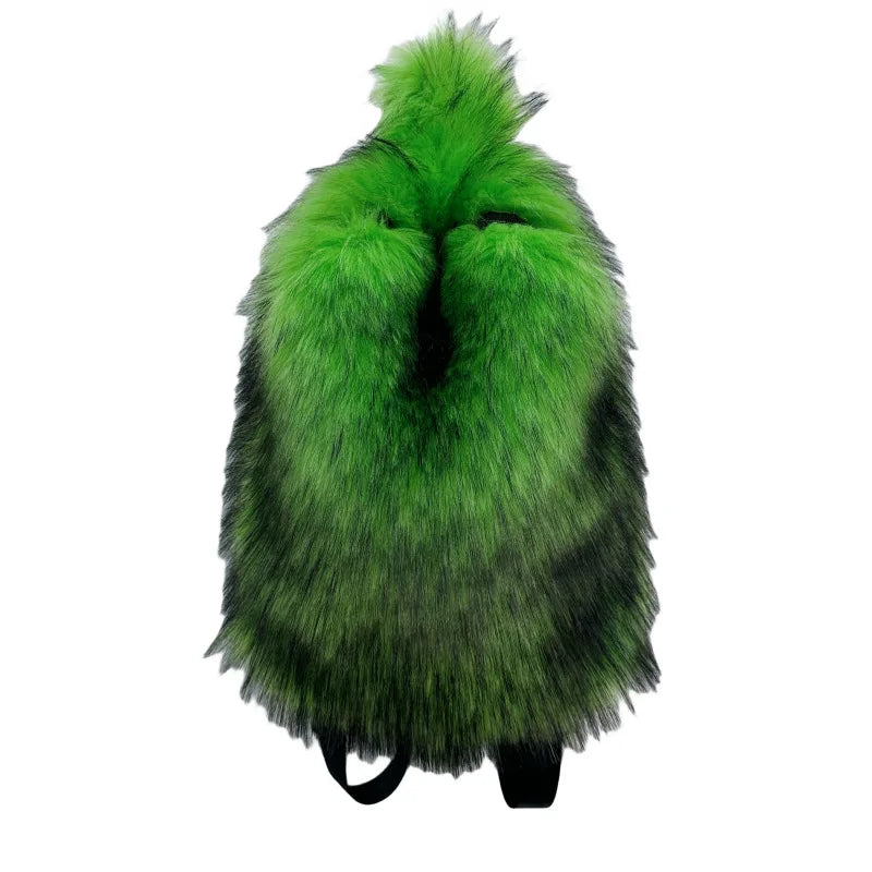 Y2K Fur Backpack