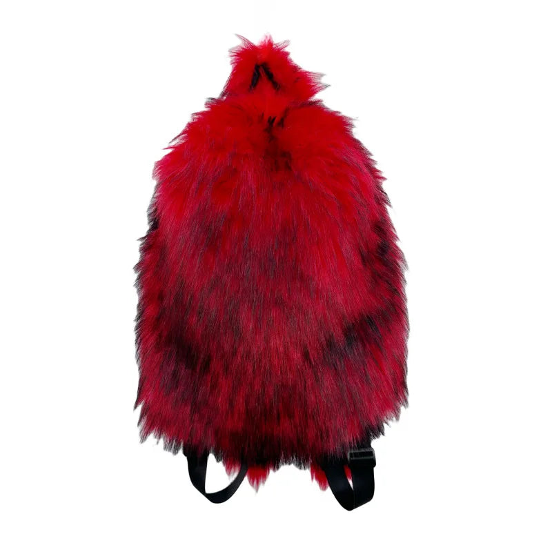 Y2K Fur Backpack