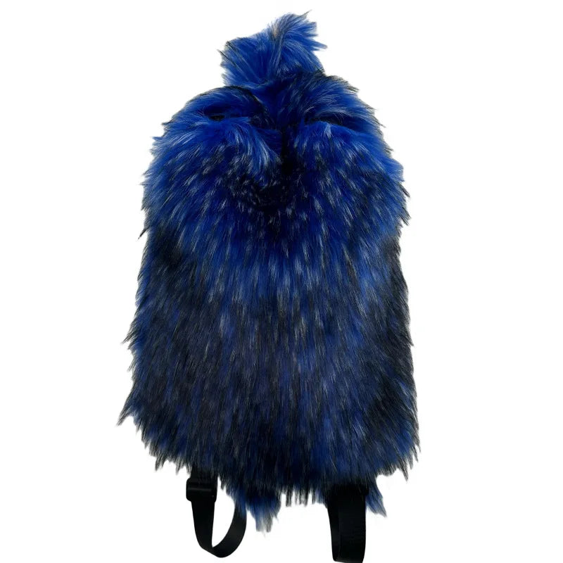 Y2K Fur Backpack