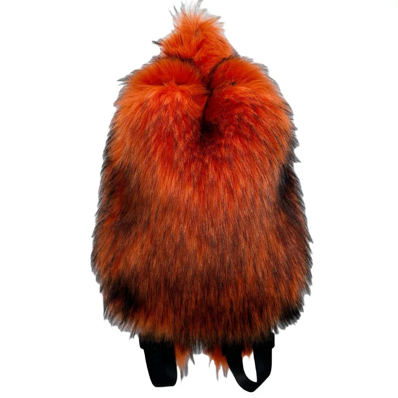 Y2K Fur Backpack