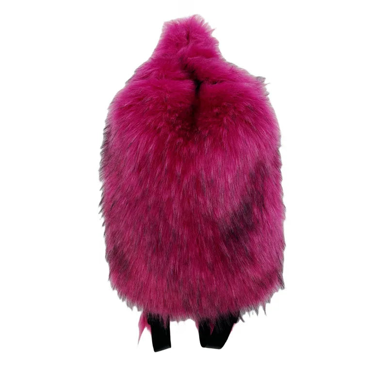 Y2K Fur Backpack