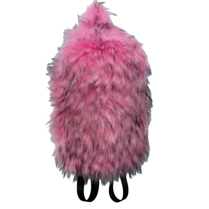 Y2K Fur Backpack